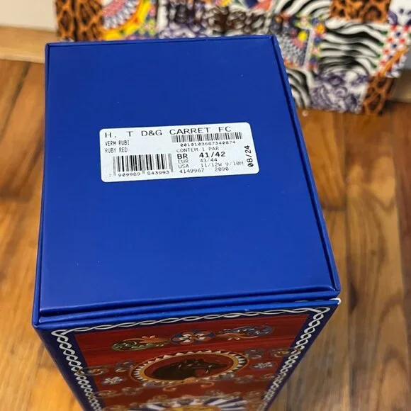 Dolce&Gabbana x Havaianas Carreto Siciliano Flip Flop Sandals US 11/12W - Picture 10 of 11